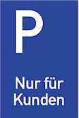 Parkplatz in Warnemünde